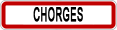 Panneau d'agglomération Chorges
